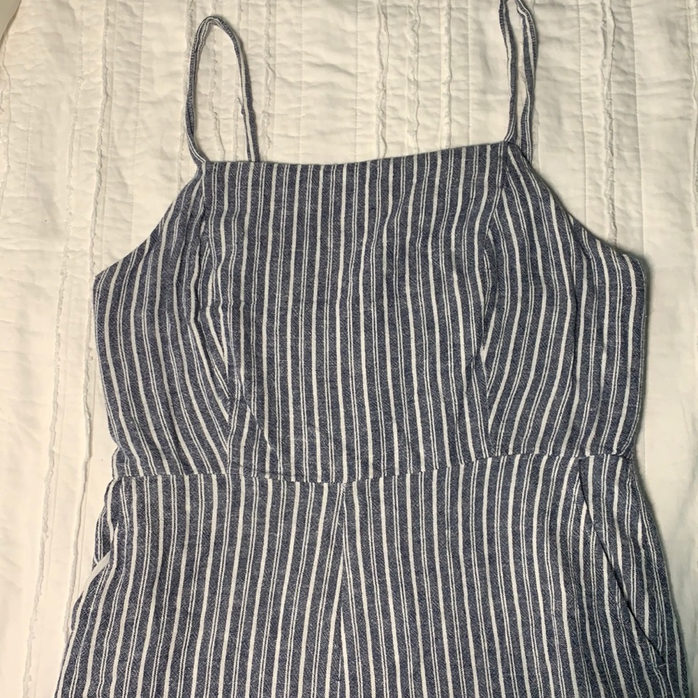 Striped romper